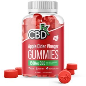 CBDfx | CBD & Apple Cider Vinegar Gummies | 1500mg - 60ct