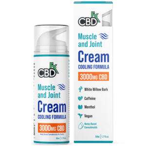 CBDfx | CBD Cream - 3000mg Cooling Formula | Muscle & Joint Cooling Pain Cream