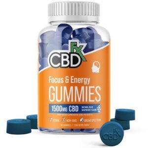 CBDfx | CBD Focus & Energy Gummies | 1500mg - 60ct