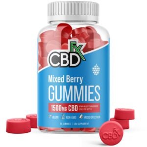 CBDfx | CBD Gummies Mixed Berry | 1500mg - 60ct