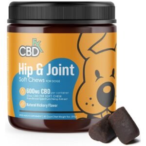 CBDfx | CBD Hip & Joint Soft Chews | 600mg CBD - 30ct
