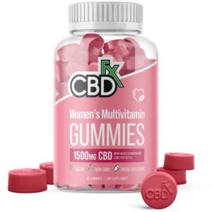 CBDfx | Women's Multivitamin CBD Gummies | 1500mg - 60ct
