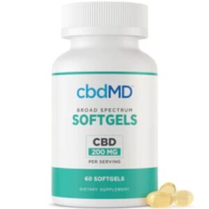 cbdMD | CBD Capsules | 6000mg - 60 Count