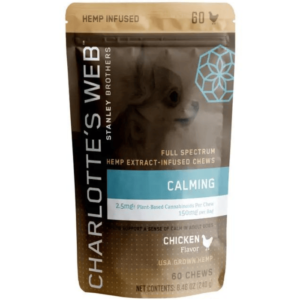 Charlotte’s Web | CBD Chews For Dogs Calming | 60 Count (4 Pack)