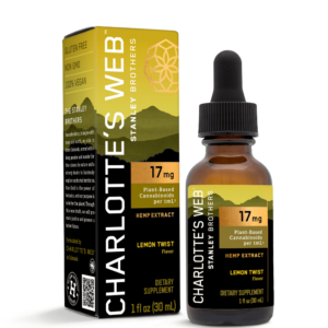 Charlotte’s Web | CBD Full Spectrum Oil Lemon Twist | 17mg-30mL