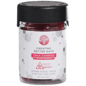 Creating Better Days | 25mg THC-V Gummies | 375mg - 15ct