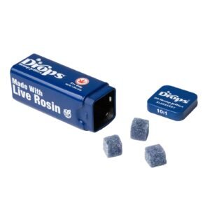 Drops | THC Gummies - Comfort Blueberry | 10:1 D9 to CBD Drops Gummies - 20ct