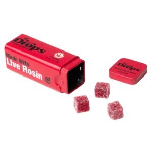 Drops | THC Gummies - Dreamy Cherry | 5mg D9 THC Edibles - 20ct