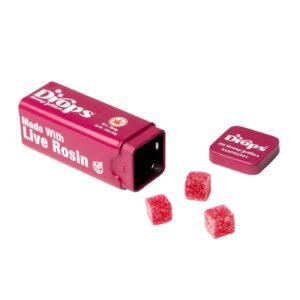 Drops | THC Gummies - Rosy Raspberry | 10:1 D9 to CBD Drops Gummies - 20ct