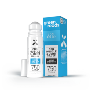 Green Roads | CBD Cream - 750mg Cooling Formula | Muscle & Joint Cool Relief Roll-On