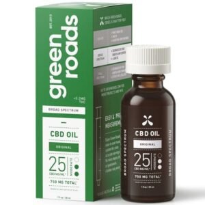 Green Roads | CBD Tincture | Broad Spectrum CBD 750mg-30mL