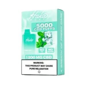 Huka Puff | Fresh Mint CBD Vape - 5000 Puffs