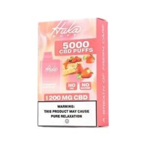 Huka Puff | Strawberry Shortcake CBD Vape - 5000 Puffs
