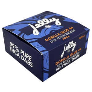 Jelly | Gorilla Glue 44 THCA Dabs | Live Rosin - 5g