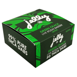 Jelly | Green Crack THCA Dabs | Live Rosin - 5g