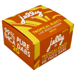 Jelly | Tropical Runtz THCA Dabs | Live Rosin - 2g