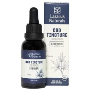 Lazarus Naturals | CBD Oil Tincture - Full Spectrum - 1500mg - 30mL - Classic