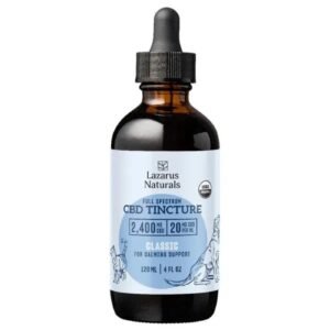 Lazarus Naturals | Organic Pet CBD Tincture - Calming Support - 2400mg - Classic