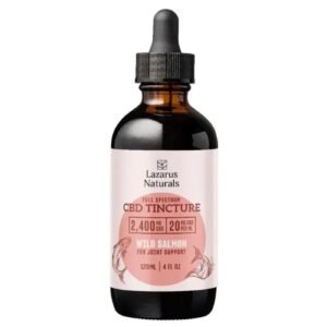 Lazarus Naturals | Pet CBD Tincture - Joint Support - 2400mg - Wild Salmon