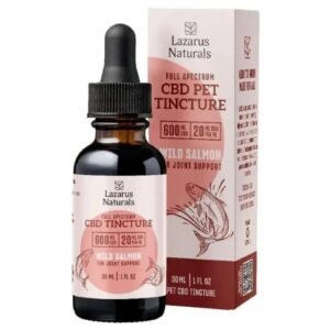 Lazarus Naturals | Pet CBD Tincture - Joint Support - 600mg - Wild Salmon