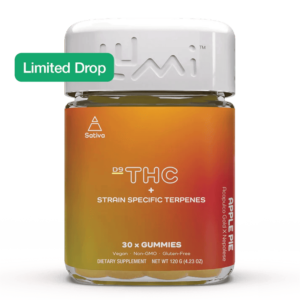 Lumi Labs | THC Gummies - Apple Pie | 5mg D9 + 5mg Strain Specific Terpenes - 30ct